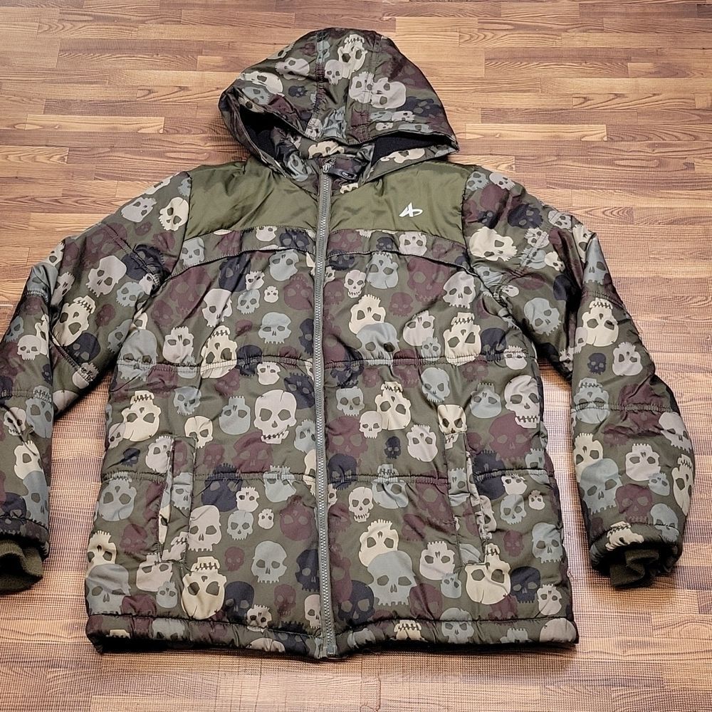 Athletech Skeleton Winter Coat size kids XL (14/16)